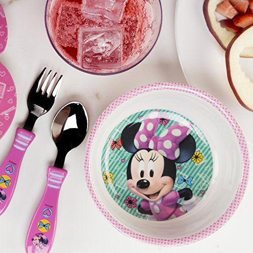 Zak Designs Minnie Easy Grip Fork & Spoon Set Zak Designs Minnie Easy Grip Fork & Spoon Set